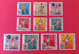 1968 Fujeira - Serie MNH - Sommer 1968: Mexico