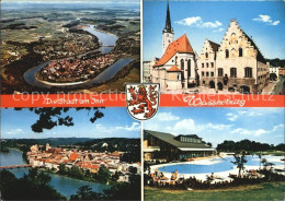 72536101 Wasserburg Inn Kirche Schwimmbad Wasserburg - Wasserburg A. Inn