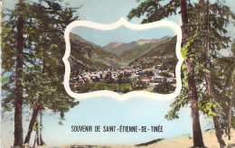 06 Alpes Maritimes Souvenir Fantaisie Du Village De Saint-Etienne De Tinée En 1956 - Saint-Etienne-de-Tinée