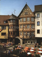 72533548 Wertheim Main Marktplatz Strassencafe Bestenheid - Wertheim