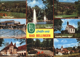 72532707 Bad Bellingen Neues Thermalbad Kurpark Bamlach Kapelle Maria Huegel Rhe - Bad Bellingen