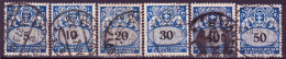 Stamps Danzig 1923-28 POSTAGE DUE STAMPS USED Lot13 - Postage Due