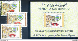 Giornata Delle Telecomunicazioni 1987. - Yemen