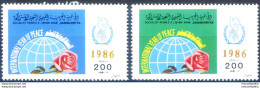 Anno Internazionale Della Pace 1986. - Libia