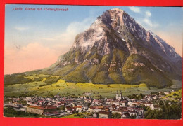 ZXR-09  Glarus Mit Vorderglärnisch  Gelaufen 1914  Photoglob 4019 - Glaris Nord