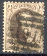 [O SUP] N° 14A, Superbe Obl Centrale 'P91' 8b Frameries - Coba +15 € - 1863-1864 Médaillons (13/16)