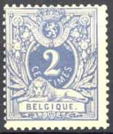 [** SUP] N° 27B, 20c Outremer - Fraîcheur Postale - Cote: 100€ - 1869-1883 Leopoldo II