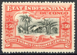 [* SUP] N° 27, 3,50 Vermillon, Légère Trace - Bon Centrage. LUXE - Cote: 280€ - Unused Stamps