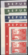 [** SUP] N° 520A/23A, Droits De L'homme. Les 4 Paires Verticales Se Tenant, Cdf. Luxe - Cote: 130€ - Unused Stamps