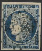 [O SUP] N° 4, Belles Marges Régulières - Cote: 65€ - 1849-1850 Cérès