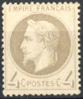 [* SUP] N° 27B, 4c Gris - Grande Fraîcheur - Cote: 350€ - 1863-1870 Napoleon III Gelauwerd