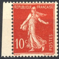 [** SUP] N° 135, 10c Rouge  - Fraîcheur Postale - Cote: 48€ - 1903-60 Semeuse Lignée