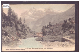 SORTIE DE BARMAZ PRES CHAMPERY - CARTE NEUVE NON ECRITE - TB - Champéry