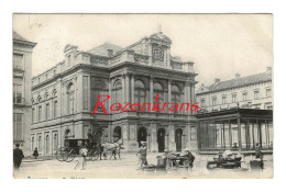 Vroege Kaart 1904 Brugge Théâtre Municipal De Bruges Stadsschouwburg Geanimeerd - Brugge