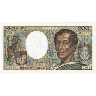 France, 200 Francs, Montesquieu, 1982, C.011, SUP, Fayette:70.2, KM:155a - 200 F 1981-1994 ''Montesquieu''