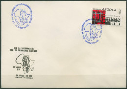 Angola 1981 5. Jahrestag Des Aufstandes Von Soweto 656 Auf Brief (X60963) - Angola