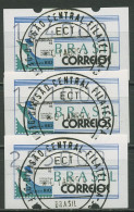 Brasilien 1993 Automatenmarken Satz 144000/171000/255000 ATM 5 S10 Gestempelt - Affrancature Meccaniche/Frama