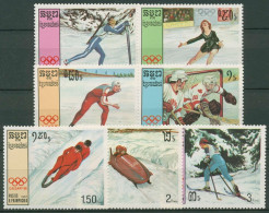 Kambodscha 1987 Olympische Winterspiele'88 Calgary 830/36 Postfrisch - Kambodscha