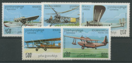 Kambodscha 1994 Flugzeuge 1467/71 Postfrisch - Kambodscha