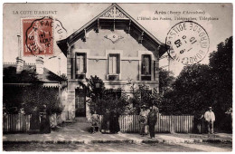 33 - T59075CPA - ARES - BASSIN ARCACHON - L' Hotel Des Postes - Très Bon état - GIRONDE - Arès