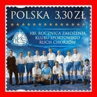 POLAND 2020  Football Soccer Club Ruch Chorzow MNH** - Unused Stamps