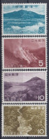 JAPAN 801-804,unused - Montañas