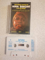 K7 Audio : The Great Show Of Nina Simone (Live In Paris) - Cassette