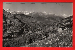 ZXR-20  Grächen Mit Berner AlpenGelaufen 1967  Walter S 333 - Grächen