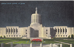 CC93. Vintage Postcard. Oregon State Capital At Salem. OR.  USA - Salem