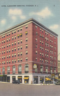CC87. Vintage Postcard. Hotel Alexander Hamilton, Paterson. NJ. USA - Paterson
