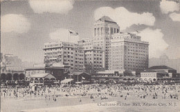 CC81.  Vintage Postcard.  Chalfonte-Haddon Hall Hotel.  Atlantic City. New Jersey. USA - Atlantic City