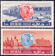 310 Dubai New York's Fair 1964 MH * Neuf CH (DUB-25) - Sonstige & Ohne Zuordnung