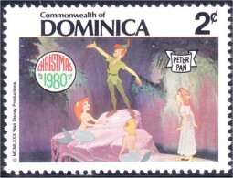 308 Dominica Disney Peter Pan Wendy MNH ** Neuf SC (DMN-50c) - Dominique (1978-...)