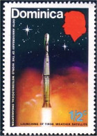 308 Dominica Fusée Rocket MNH ** Neuf SC (DMN-6b) - Andere(Zee)