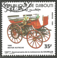304 Djibouti Automobobile Car Auto 1886 Motor Kutsche Daimler (DJI-38c) - Andere (Aarde)
