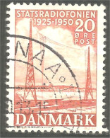 300 Denmark Kalundborg Radio Station (DMK-127a) - Used Stamps