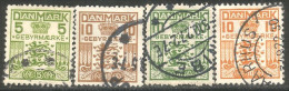 300 Denmark 1926-34 Gebyr (DMK-96) - Dienstmarken