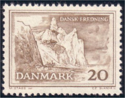 300 Denmark Falaises Cliffs MVLH * Neuf CH Tres Legere (DMK-43) - Nuovi