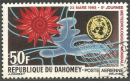 294 Dahomey Journée Météorologique Nationale Weather Day (DAH-53) - Klima & Meteorologie