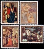 294 Dahomey Tableaux Paintings Chien Dog Mouton Sheep Lapin Rabbit MNH ** Neuf SC (DAH-39) - Religie