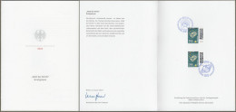 Bund: Minister Card - Ministerkarte Typ VII , Mi-Nr. 3806 ESST: " Dauerserie Welt Der Briefe - 255 Ct - "   X - Cartas & Documentos