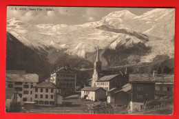 ZXR-26  Saas-Fee  L.B. 4433 Circulé 1911 - Saas-Fee