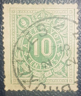 Belgium Postage Due Numerical 1870-95 Used Postmark Stamp - Other & Unclassified