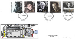 1985 Film Year Addressed FDC Tt - 1981-90 Ediciones Decimales