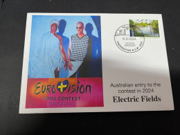 8/3/2024 (2 Y 27) Australia - Eurovision Song Contest Entry For 2024 Representing Australia - Electric Fields - Altri & Non Classificati