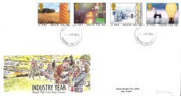 1986 Industry Addressed FDC Tt - 1981-1990 Decimale Uitgaven