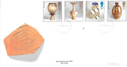 1987 Pottery Addressed FDC Tt - 1981-90 Ediciones Decimales