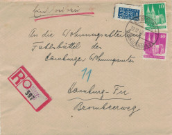 BVS Langenhorn Hamburg 1948 - Ortsbrief - Notopfer Berlin Postmeistertrennung - Kölner Dom - Brieven En Documenten
