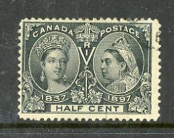 Canada USED 1897 Diamond Jubilee Issue - Neufs