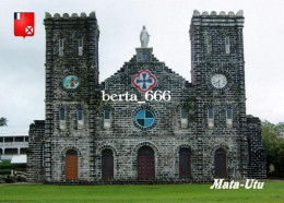 Wallis And Futuna Mata Utu Cathedral New Postcard - Wallis-Et-Futuna
